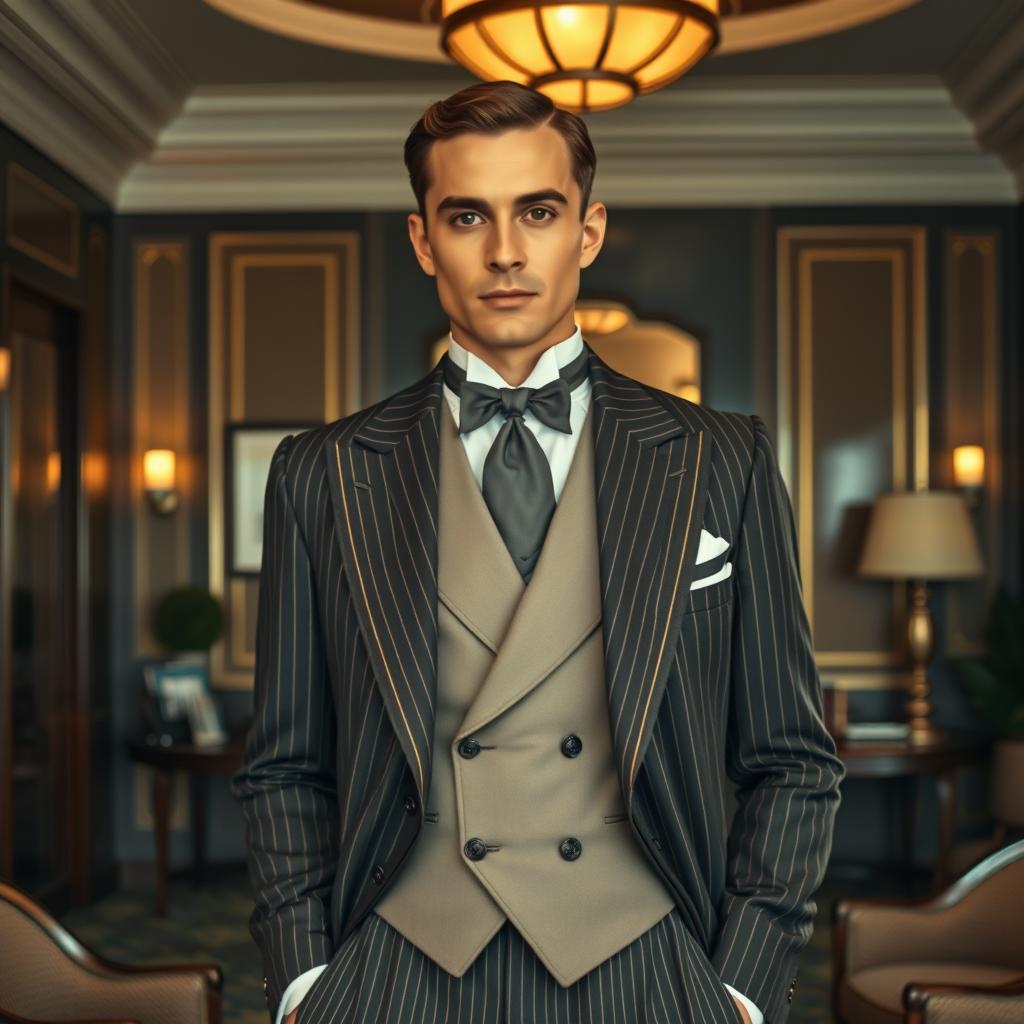 Key Features of Roaring 20s Mens Fashion